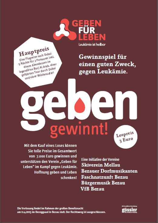 Geben für Leben | Benefiz